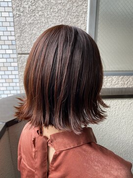 ラべリー 池袋(LOVELEY) アプリコットベージュ　ヘアカラー　【池袋】