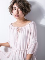 カバーヘア イヴ 戸頭店(COVER HAIR EVE) カーキベージュ濡れ髪セミウェットウェーブv戸頭10代20代30代