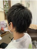 《見附 今町》学生メンズ 短髪束感ショート 簡単スタイリング