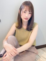 エゼル(Esell)&nbsp;ソフトラベンダー外ハネミディ