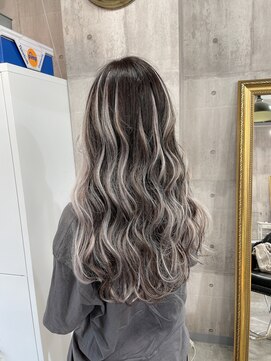 ミラク 町田(MIRAC) 【MIRAC町田店河原崎】ハイライトグレージュロング