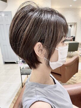 ジェービーヘア 稲毛(jb hair) アースカラーデザインカラーツートンカラー似合わせカット/稲毛
