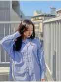 ヌンク/三田/田町/大保/ロング/ゆるふわ/イルミナカラー/メンズ