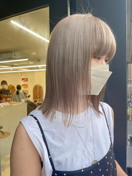 ナル(nalu.) ブロンドベージュ / ハイトーンカラー / ケアブリーチ
