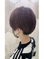 ビューティドレッセヤマノ 池袋パルコ(Beauty Dresse YAMANO) 【ショート】おしゃれカラーのハンサムショート