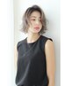 【インナーブリーチカラーでさりげなく透明感ヘアに♪】 ¥18,150