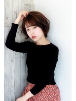 クシュ 所沢東口店(kusyu...) 韓国ヘアー/ボブウルフ/ココアベージュ/黒髪/グレージュカラー