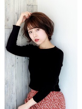 クシュ 所沢東口店(kusyu...) 韓国ヘアー/ボブウルフ/ココアベージュ/黒髪/グレージュカラー