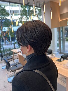 ガリカ 横浜(Gallica) 大人ショートボブ丸みショートマッシュ絶壁解消カット<横浜>