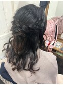 ヘアセット/ヘアメイク/巻きおろし/逆毛/卒業式[新宿/新宿駅]