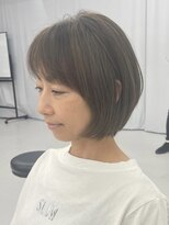 GBG 自由が丘 《After》仕上がりスタイル【白髪ぼかし脱白髪染めハイライト 】