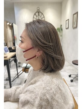ラボヌールヘアーグレース 門前仲町店(La Bonheur hair grace) ミルクティーベージュ
