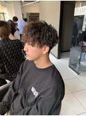 ツイストパーマツイストスパイラルパーマ波巻きパーマメンズ