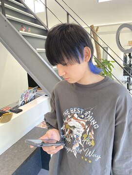 ザ ワイエスエイチ ストア(THE Y.S.H STORE) Mash wolf × Inner blue