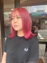 ボアップ(boappu)&nbsp;#レッドカラー#ブリーチカラー