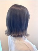 外はね×グレージュカラー