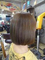 ヴァンテアン 巣鴨店 ◎大人ナチュラルミディアムボブ☆白髪ぼかし【西巣鴨】