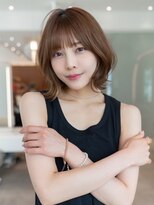 イオ 本厚木(io)&nbsp;くびれレイヤーボブ似合わせカットイメチェンシースルーバング