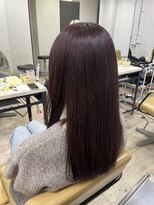 アジールヘア 所沢プロペ通り店(agir hair)&nbsp;エアリー美髪ケアブリーチパープルラベンダーカラー練馬所沢韓国
