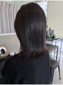 切りっぱなしボブ