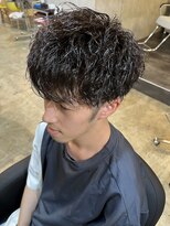 ルーメン 岐阜(ROOO MEN)&nbsp;ツイストスパイラルパーマ