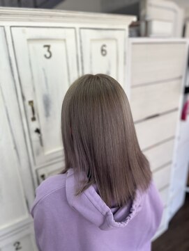 クラン ヘアーアンドスタジオ(CLAN hair & studio) アッシュグレーカラー