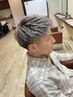 oneブリーチ+ファッションカラー　￥11000