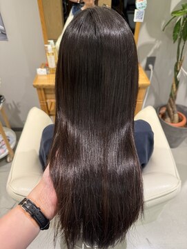ファム 楽々園店(femme) 髪質改善ストレート◎