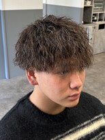 バーバーブロス 長堀店(BARBER BROS)&nbsp;縦落ちツイストスパイラルパーマ