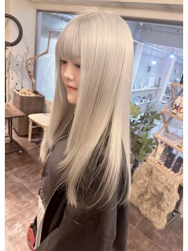 ヴィークス ヘア(vicus hair) ホワイトベージュダブルカラーケアブリーチ10代20代