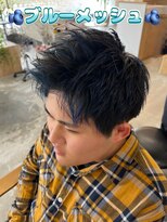 サロン(SALON)&nbsp;メンズブルーメッシュ