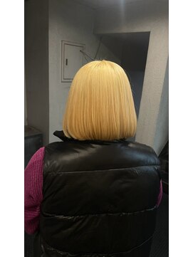 パーミル ヘア クマモト(permille ‰ hair Kumamoto) ブロンド抜きっぱなし