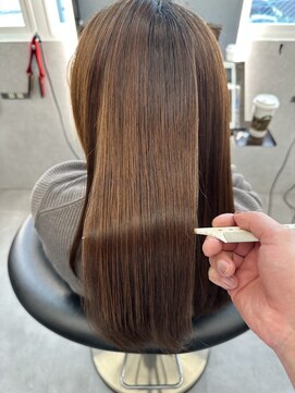 フリーラ 横浜(freera) 髪質改善サラサラプレミアム大人ガーリー韓国ミディアムAライン