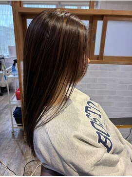 マリブヘアリゾート 太田店(malibu hair resort) 外国人風ハイライト