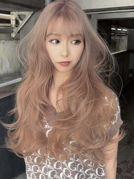 ラキング ギンザ トウキョウ(LAKING GINZA) くびれヘア/アプリコットオレンジ/夏/ハイライトカラー[銀座駅]