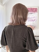 ニュイ(NUIT)&nbsp;ブリーチカラーペールシルバーミルクティー