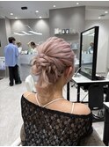 お呼ばれヘアセット