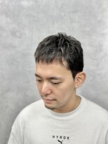 クロムトウキョウ ザ バーバー ネオン 新宿店(CHROM TOKYO the Barber ne/on)&nbsp;メンズショート/アッシュメッシュ
