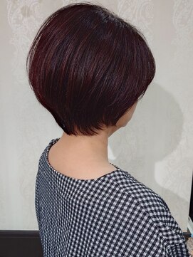 フォックスヘアー(fox.hair) 王道丸みショートヘア/fox.hair