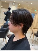 StrayKidsフェリックス風長めセンターパート