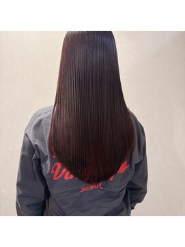 エル(el.) #髪質改善　#縮毛矯正　#ストレート