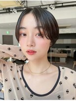 サンドパールス 仙台店(sand PALCE)&nbsp;髪質改善/大人ガーリー/似合わせカット/ショートボブ前髪/仙台