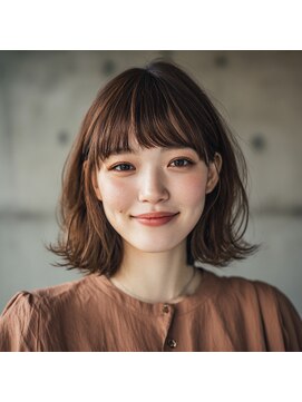 エルイコールアイエム(L=im) フェザーミディアムボブ