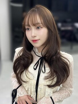 ジーナ 名駅(XENA.) 《Kaho》韓国ヘア/ベージュ/ダブルカラー/レイヤーカット