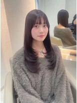 ジーナ  札幌大通(Zina)&nbsp;美髪＊ワンカールレイヤー＊ピンクブラウン＊Zina札幌大通