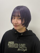 コタン(COTAN)&nbsp;purple color×face layer cut【ナカジ】