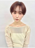 マッシュショート 耳掛けショート ショートカット 博多ショート