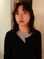 ノラジャーニー(NORA Journey)&nbsp;メンズボブウルフメンズミディアムレイヤーカットメンズウルフ