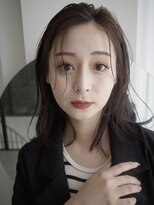 ヌヌ 渋谷 原宿 明治神宮前(nunu) レイヤーカットウルフカットボブグレージュオリーブべージュ