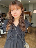 ロングパーマ